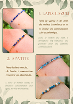 Bracelets personnalisables en morse