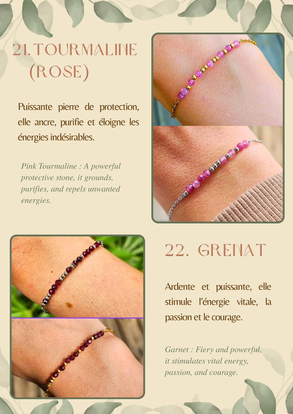 Bracelets personnalisables en morse