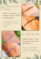 Bracelets personnalisables en morse