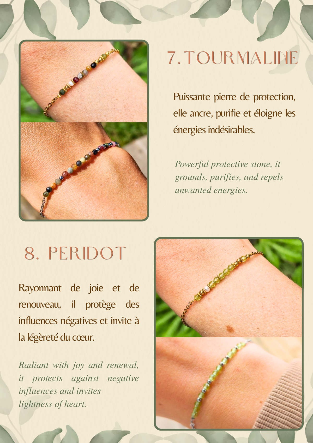 Bracelets personnalisables en morse