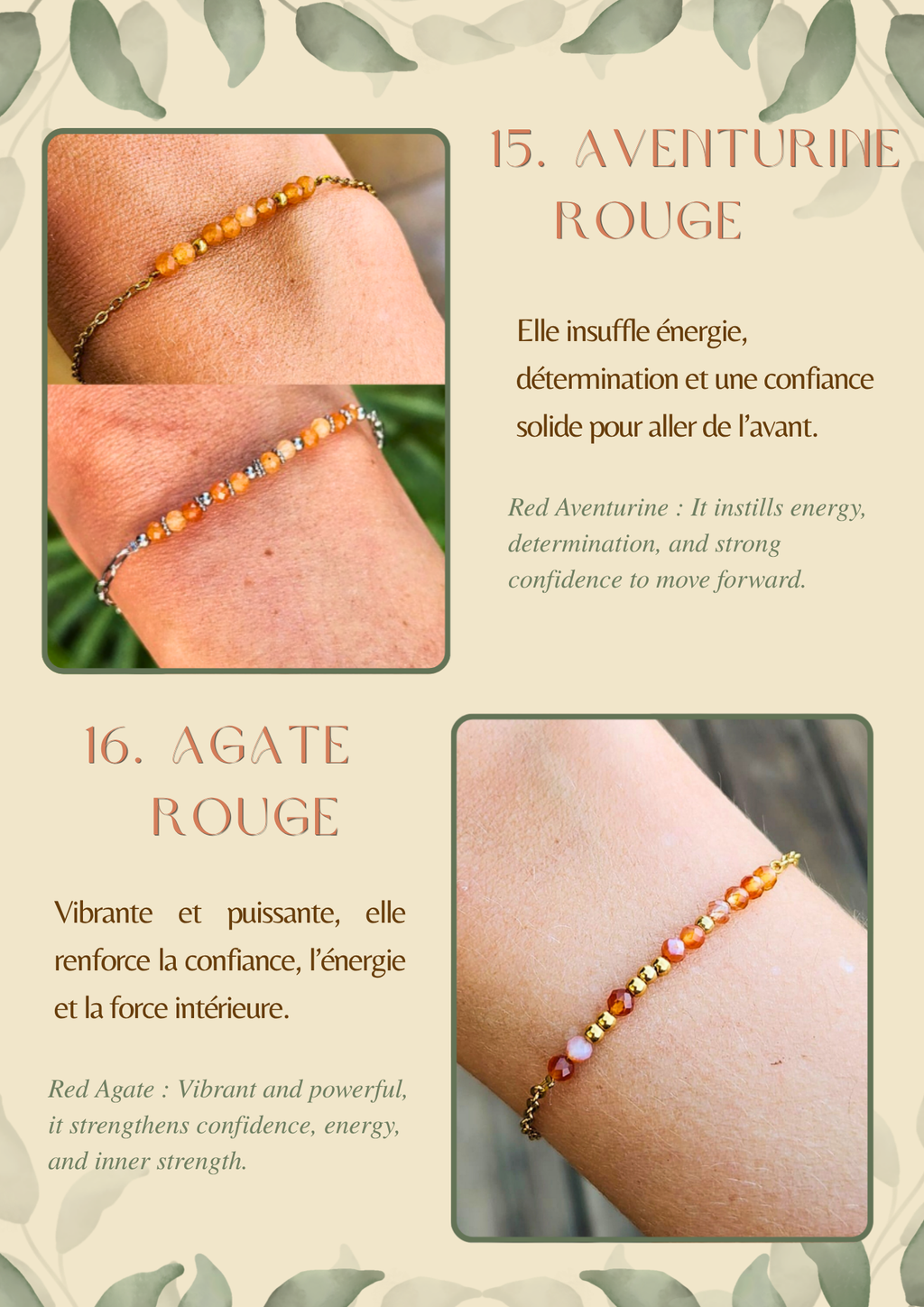 Bracelets personnalisables en morse