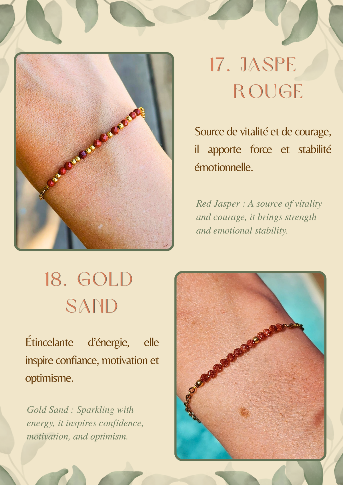 Bracelets personnalisables en morse