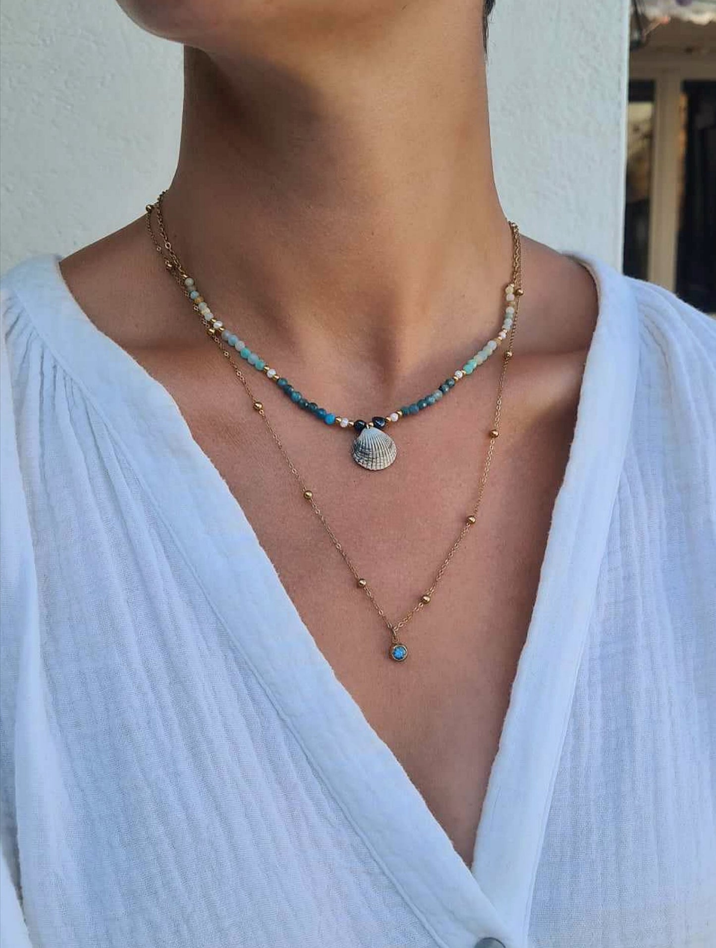 Collier Azul