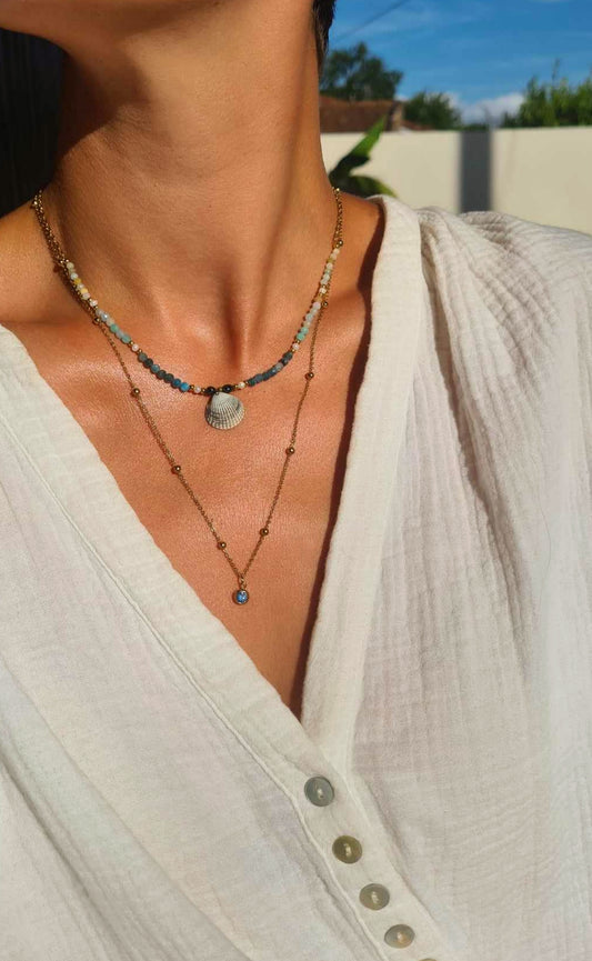 Collier Azul