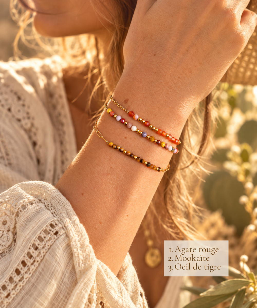 Bracelet personnalisé en Morse – Les Murmures